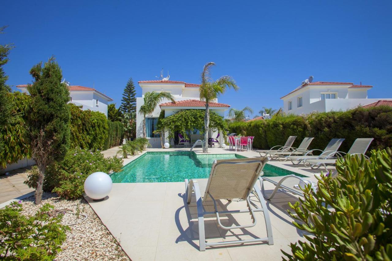 Ayia Thekla Seafront Villa Lavender Ayia Napa Exteriér fotografie